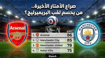 صراع القمة يشتعل.. كيف أصبح ترتيب الدوري الإنجليزي قبل انطلاق الجولة 29؟